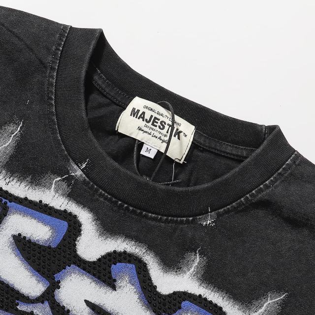 Lion Player Print Washed Tee 28874481