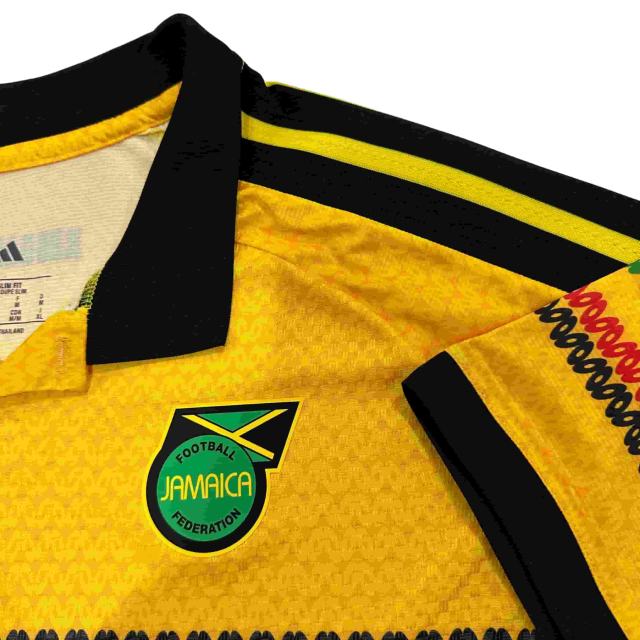 2026/2027 Yellow Green Stripes Jamaica Home Jersey 2 Kind 28898436