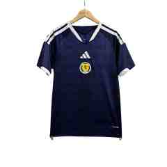 2026/2027 Navy Blue with Rhombus Jacquard Pattern Scotland Home Replica Jersey 28898427