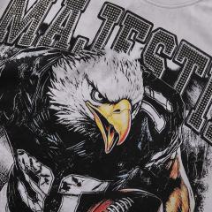 Eagle Player Hotfix Rhinestone Print Washed Tee 28874483