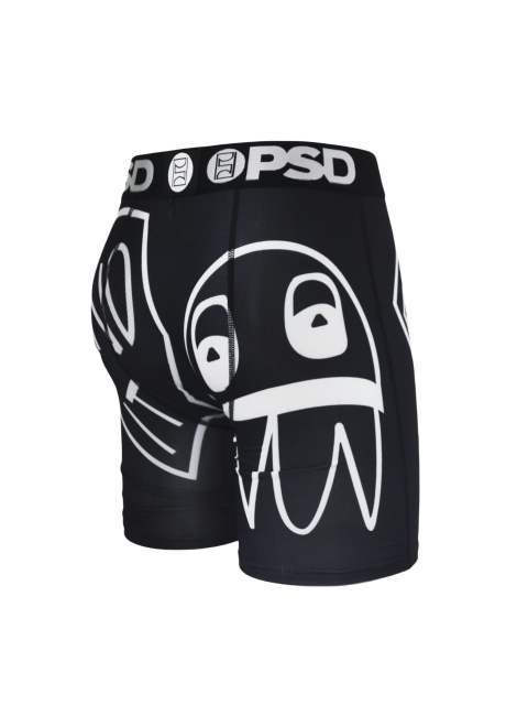 White Line Cartoon Print Boxer Briefs 28629047