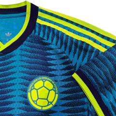2026/2027 Fluorescent Green Wave Pattern Colombia Away Authentic Jersey 28898455