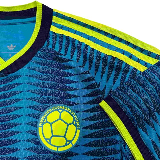 2026/2027 Fluorescent Green Wave Pattern Colombia Away Authentic Jersey 28898455