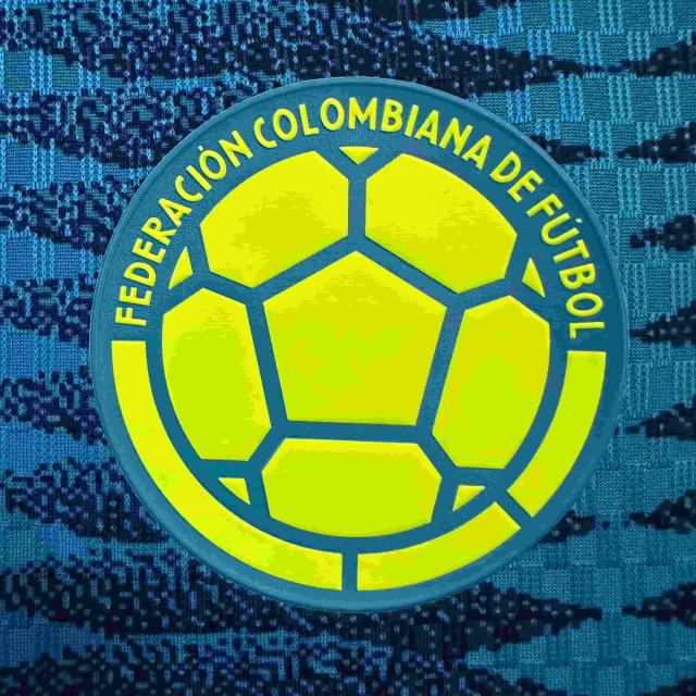 2026/2027 Fluorescent Green Wave Pattern Colombia Away Authentic Jersey 28898455