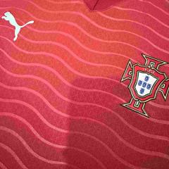 2026/2027 Burgundy Wave Pattern Portugal Home Jersey 2 Kind 28898443