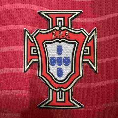 2026/2027 Burgundy Wave Pattern Portugal Home Jersey 2 Kind 28898443