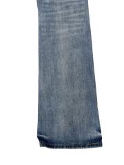 1:1 quality version Light Blue Washed Distressed Flare Jeans 28997711