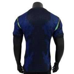 2026/2027 Blue Black Gradient Brazil Away Authentic Jersey 28898444