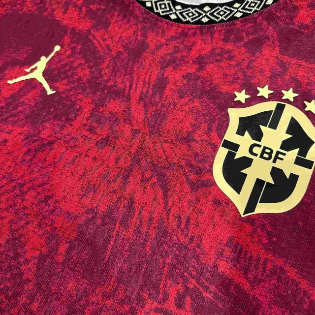 2026/2027 Brazil Maroon Pre-Match Training Authentic Jersey 28898424