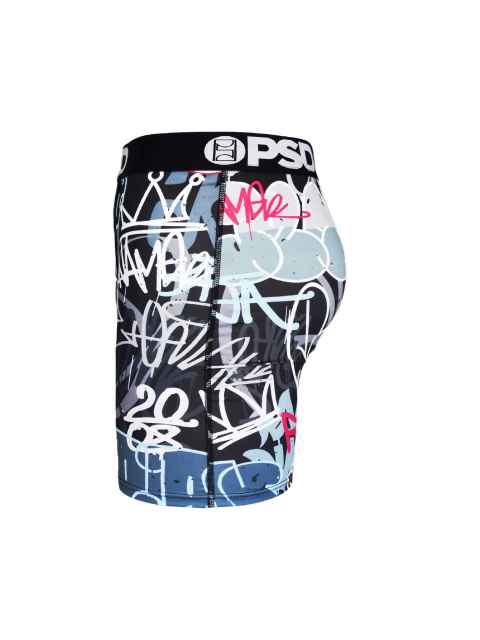 Freehand Doodle Print Boxer Briefs 28702278