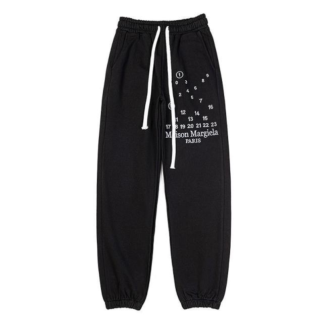 Masion Margiela MM6 Sweatpants Black Gray