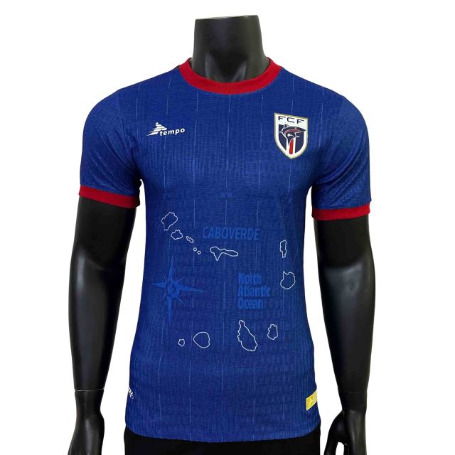 2026/2027 Blue Island Cape Verde Home Authentic Jersey 28898445