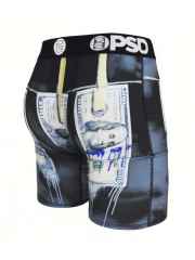 Portrait Banknote Print Boxer Briefs 28629049