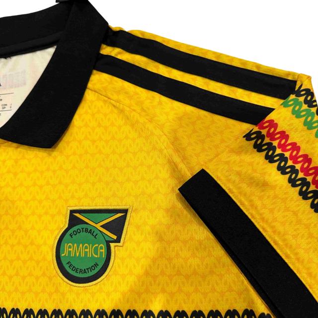 2026/2027 Yellow Green Stripes Jamaica Home Jersey 2 Kind 28898436