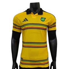 2026/2027 Yellow Green Stripes Jamaica Home Jersey 2 Kind 28898436