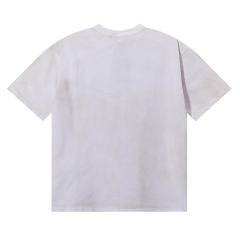 Sun Faded Vintage Hotfix Rhinestone Print Washed Tee 28874487