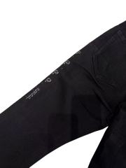 1:1 quality version Black Rhinestone Letter Flare Jeans 28997722