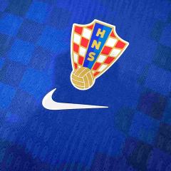 2026/2027 Blue Checkerboard Croatia Away Predesign Authentic Jersey 28898446