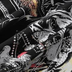 American Bully & Bone Rhinestone Print Washed Tee 28872178