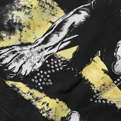 American Bully & Bone Rhinestone Print Washed Tee 28872178