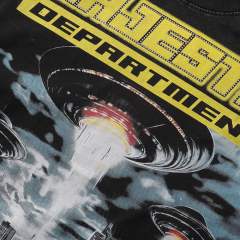 UFO City Rhinestone Print Washed Tee 28872179