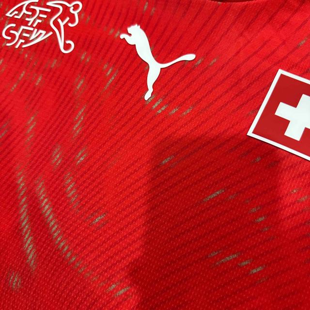 2026/2027 Red Shield Switzerland Home Replica Jersey 28892317