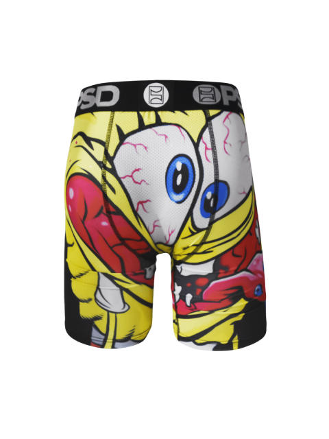 Crazy SpongeBob Print Boxer Briefs 28629052