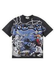 Thunder Eagle Player Print Washed Tee 28874484