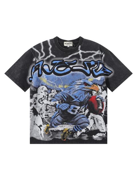 Thunder Eagle Player Print Washed Tee 28874484