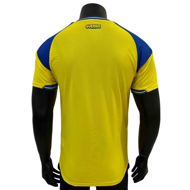 2026/2027 Yellow Blue Contrast Sweden Home Authentic Jersey 28898440