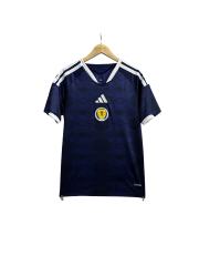 2026/2027 Navy Blue with Rhombus Jacquard Pattern Scotland Home Replica Jersey 28898427