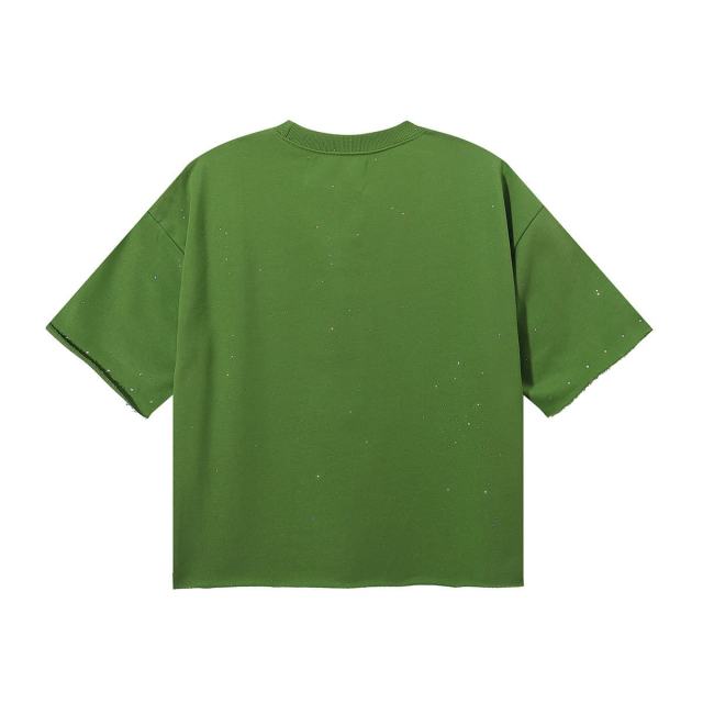 Skeleton Hand Cross Jewelry Splash Ink Print Tee 2 colors 28874562