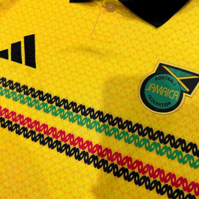 2026/2027 Yellow Green Stripes Jamaica Home Jersey 2 Kind 28898436