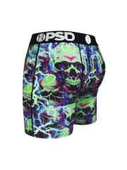 Lightning Storm Skull Print Boxer Briefs 28629056