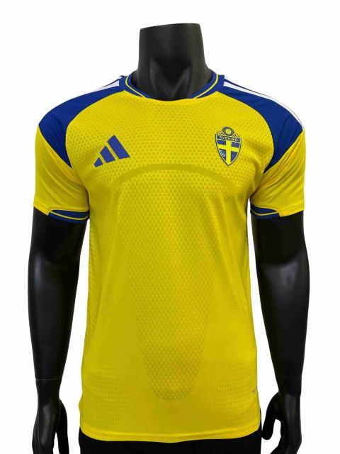 2026/2027 Yellow Blue Contrast Sweden Home Authentic Jersey 28898440
