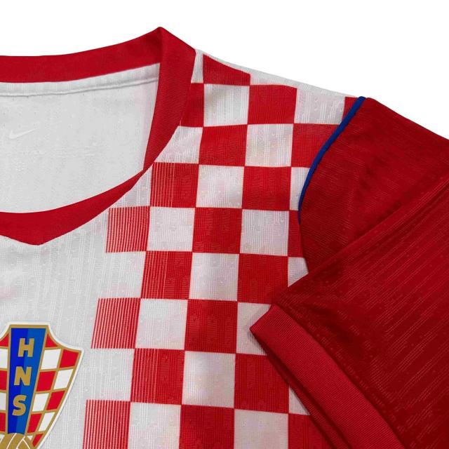 2026/2027 Red White Checkerboard Croatia Home Predesign Version Authentic Jersey 28898434