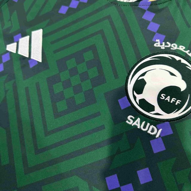 2026/2027 Green Geometry Saudi Arabia Home Jersey 2 Kind 28898447