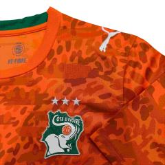 2026/2027 Orange Leopard Print Ivory Coast Home Replica Jersey 28898428