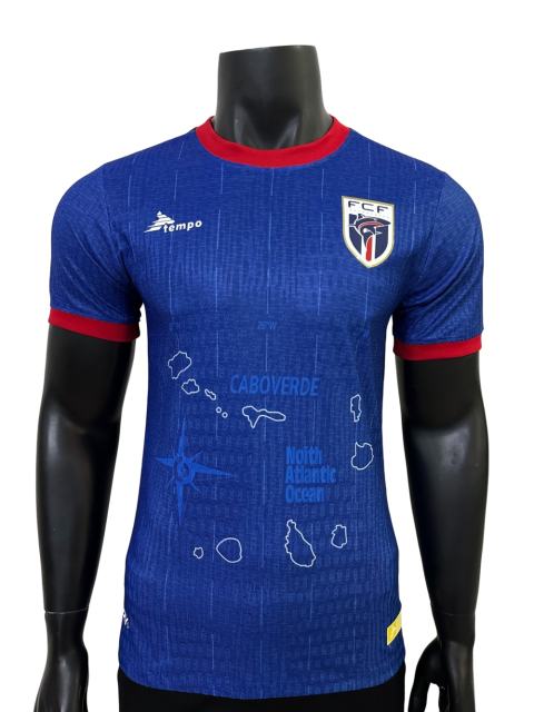 2026/2027 Blue Island Cape Verde Home Authentic Jersey 28898445