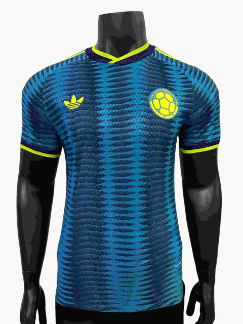 2026/2027 Fluorescent Green Wave Pattern Colombia Away Authentic Jersey 28898455