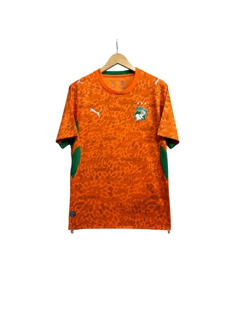 2026/2027 Orange Leopard Print Ivory Coast Home Replica Jersey 28898428