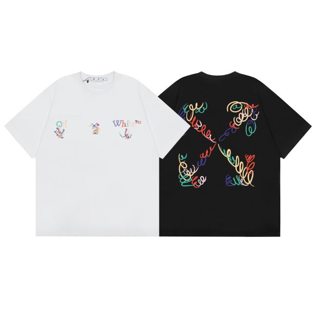 OW 25SS T-Shirt (Black/White)