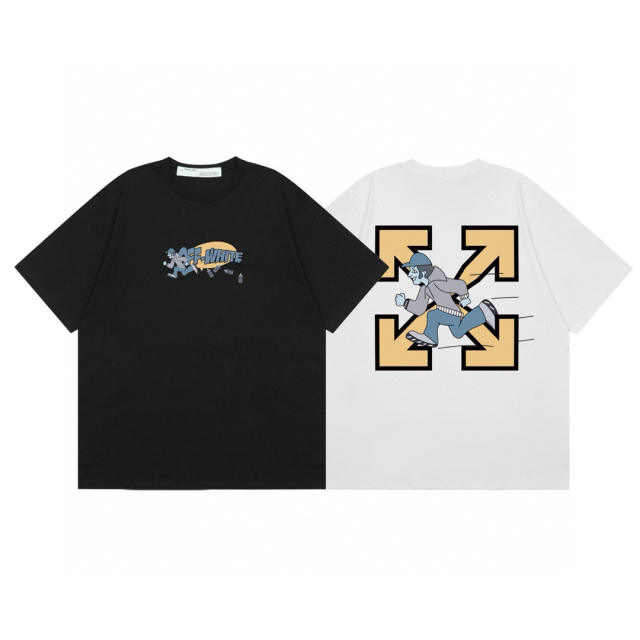 OW 25SS T-Shirt (Black/White)