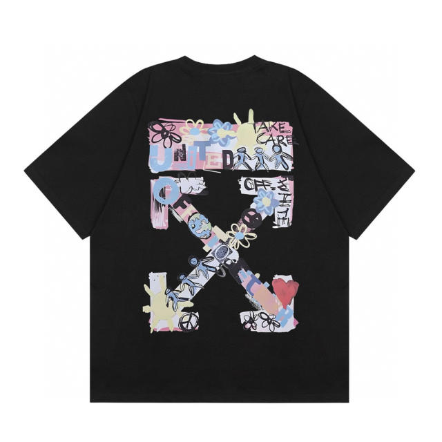 OW 25SS T-Shirt (Black/White)