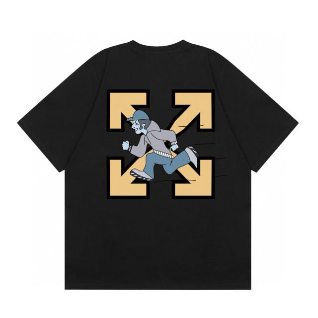 OW 25SS T-Shirt (Black/White)