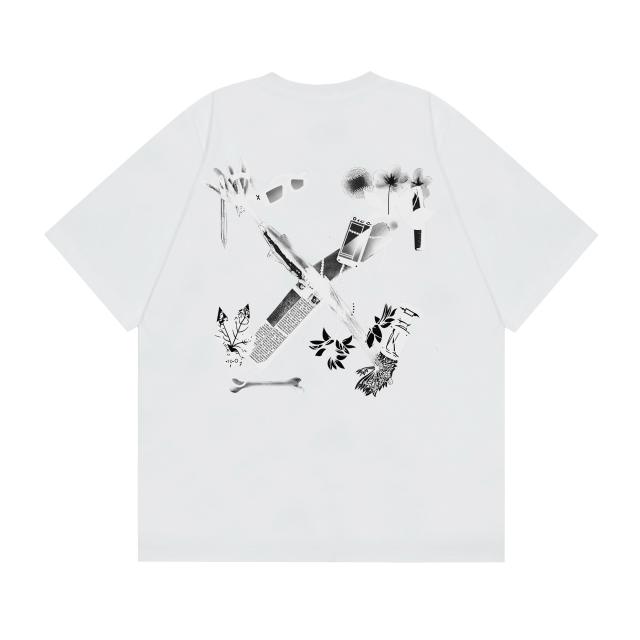 OW 25SS T-Shirt (Black/White)