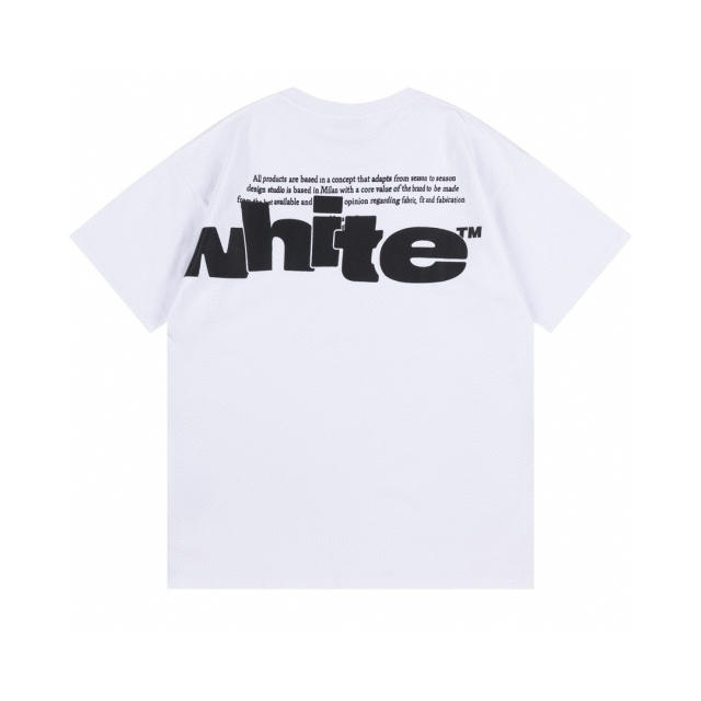 OW 25SS T-Shirt (Black/White)