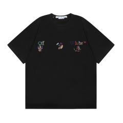OW 25SS T-Shirt (Black/White)