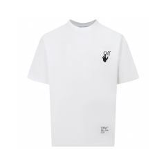 1:1 Top Quality OW Black Slim Caravaggio Arrows T-Shirt