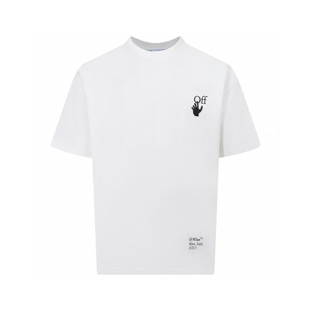 1:1 Top Quality OW Black Slim Caravaggio Arrows T-Shirt